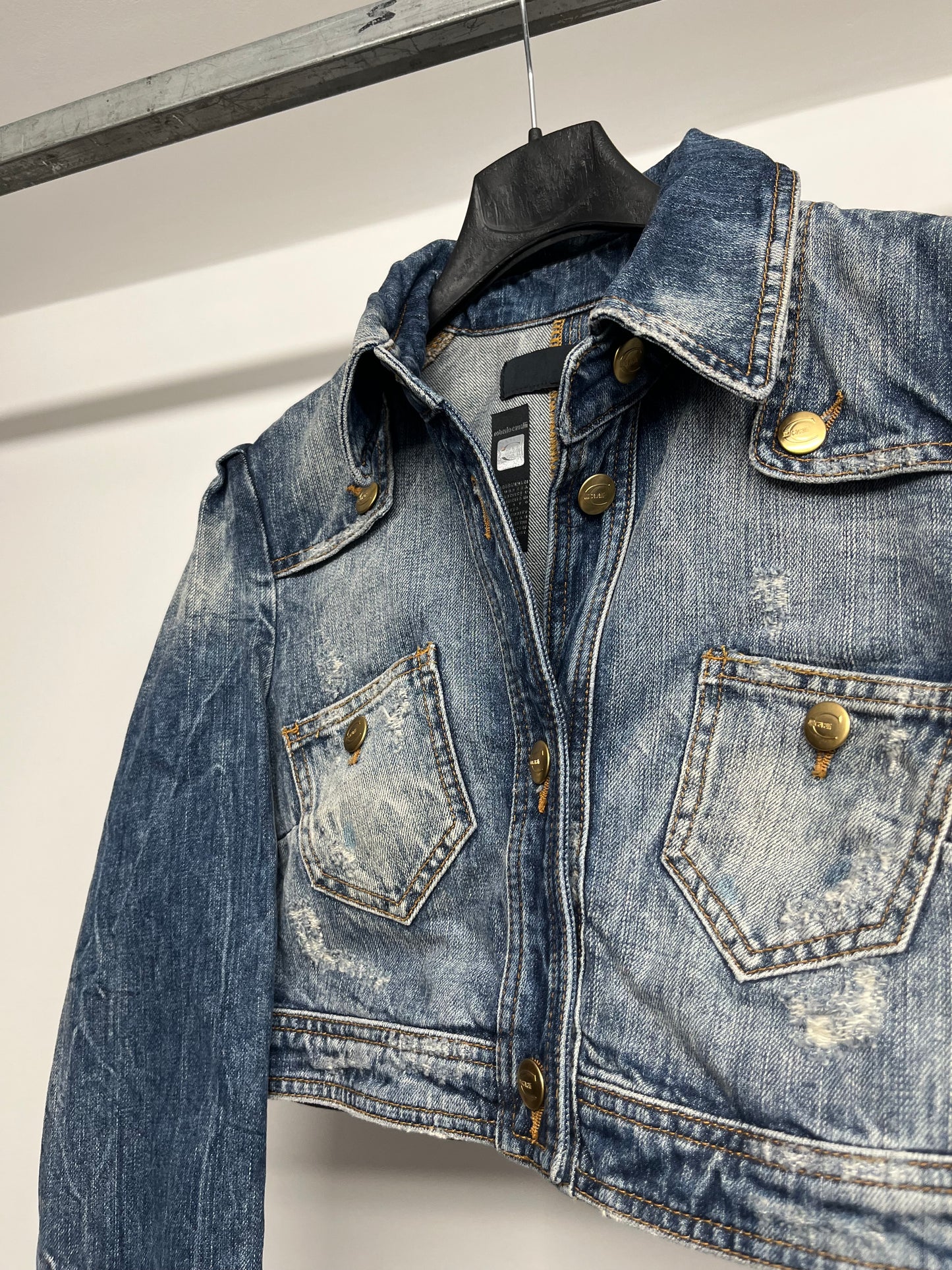 Giubbotto di jeans Just Cavalli (crop)