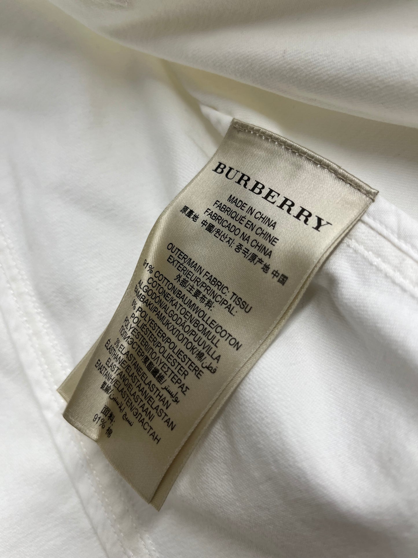 Giubbotto di jeans Burberry