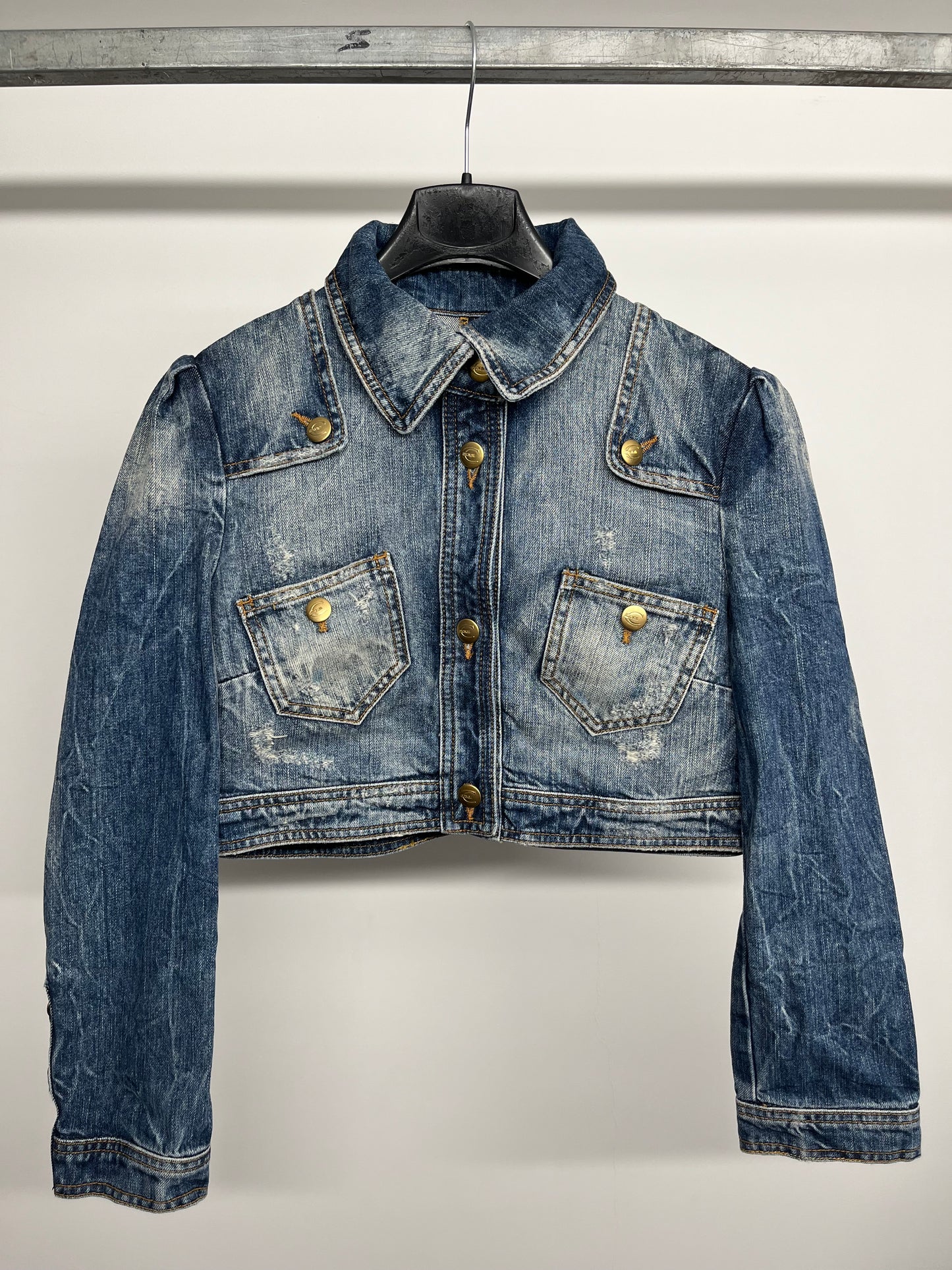 Giubbotto di jeans Just Cavalli (crop)