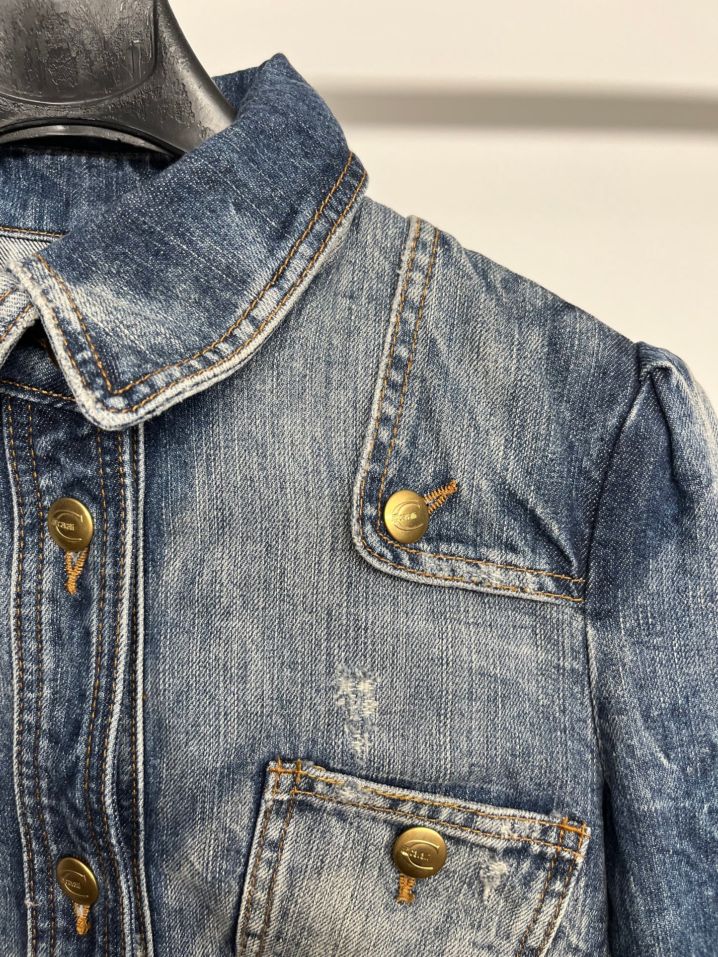 Giubbotto di jeans Just Cavalli (crop)