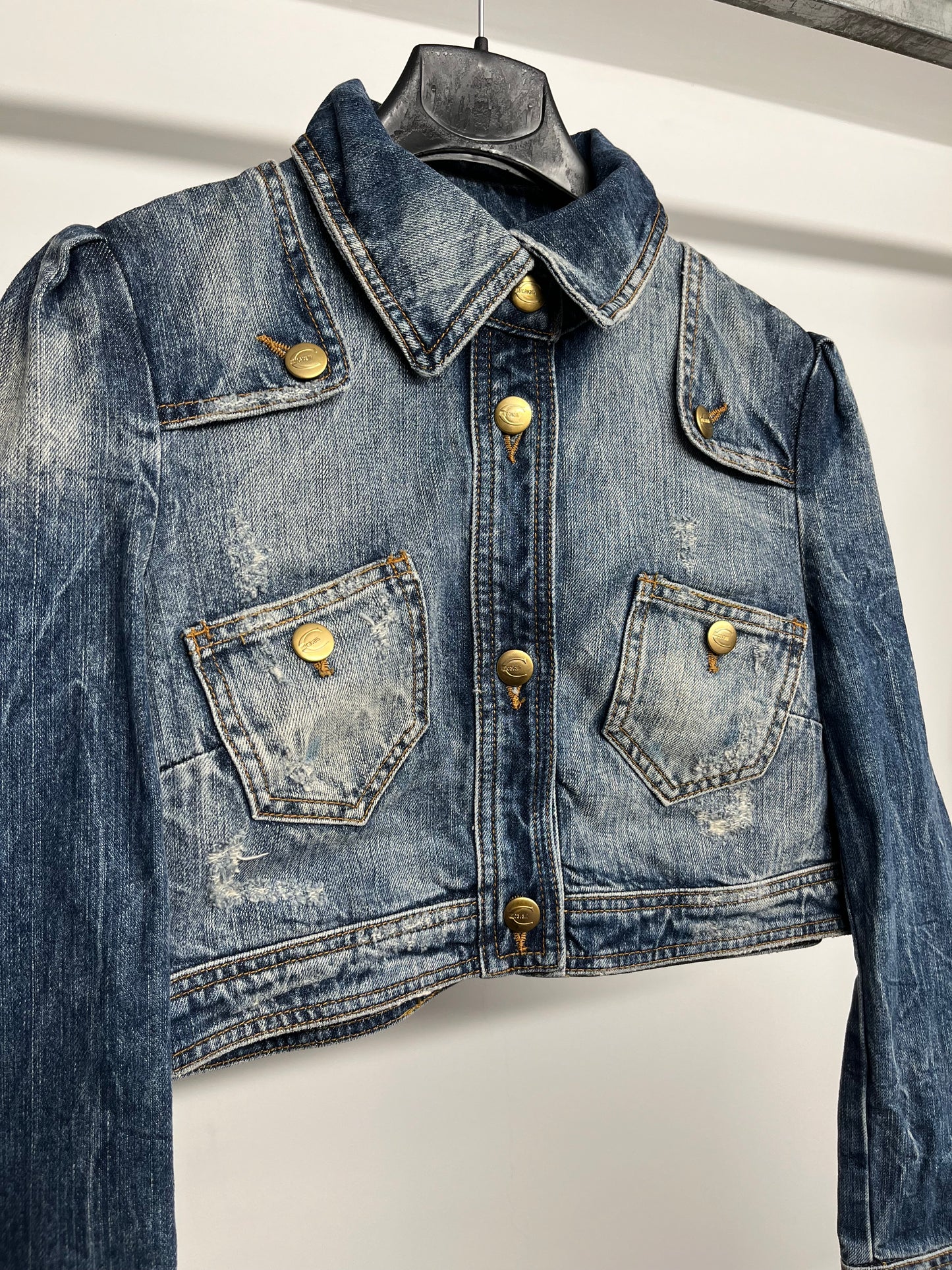 Giubbotto di jeans Just Cavalli (crop)