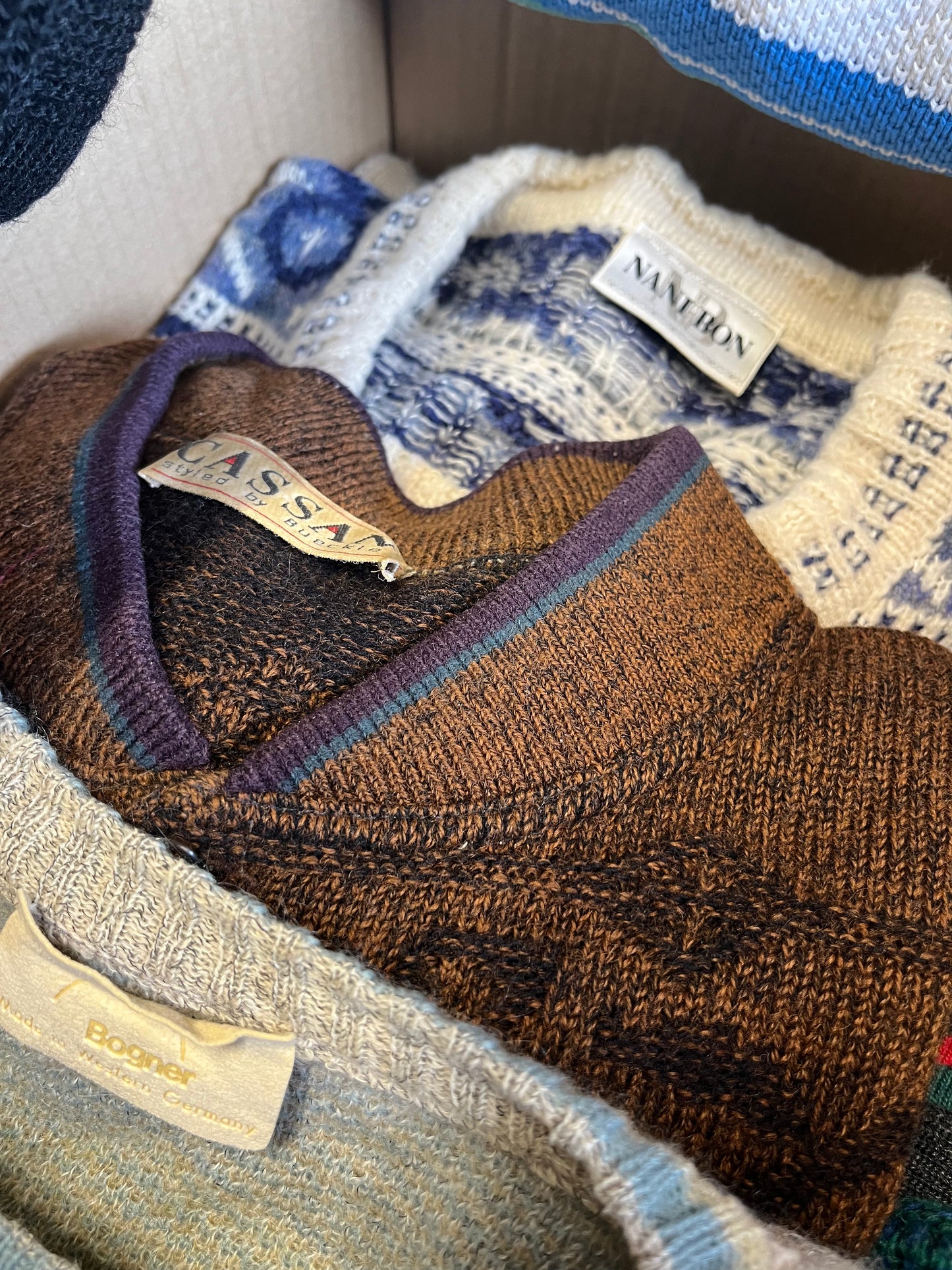 SHOP BOXES- BOX MAGLIERIA VINTAGE