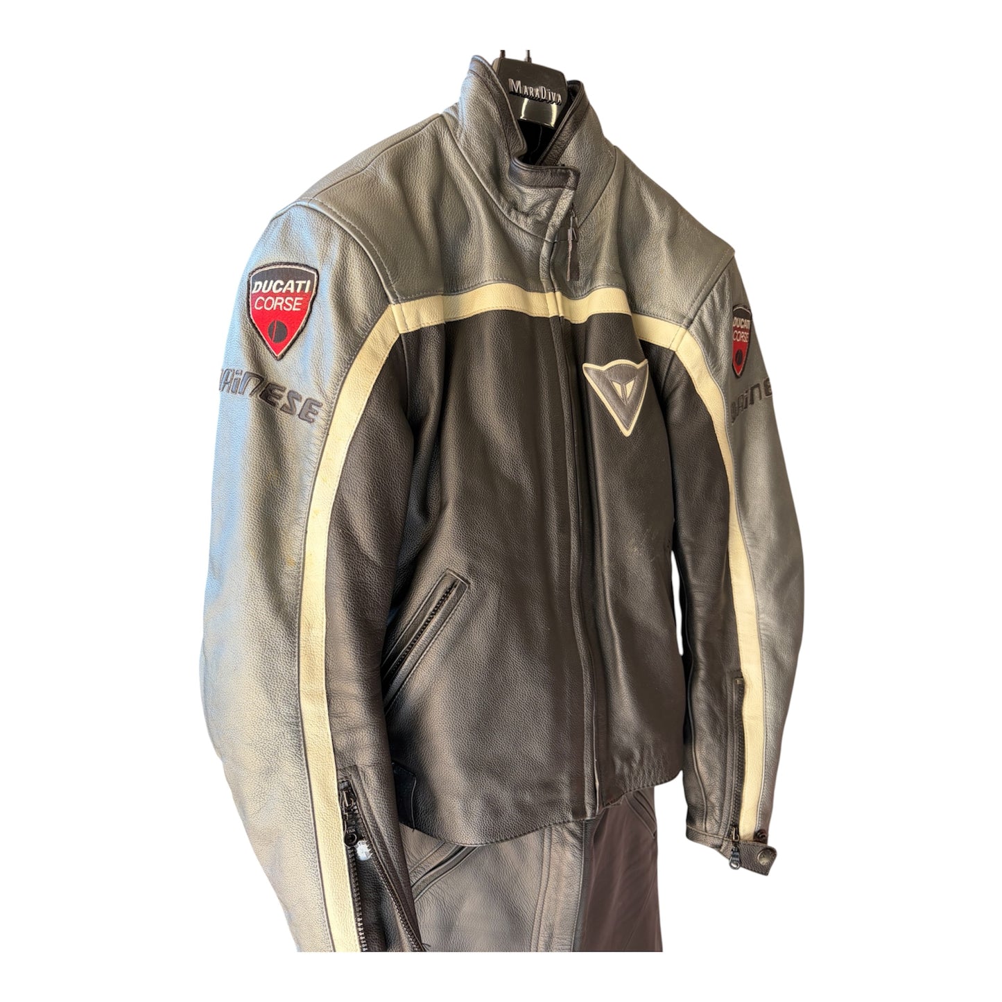 Giacca e Pantalone Dainese da moto con protezioni taglia 46