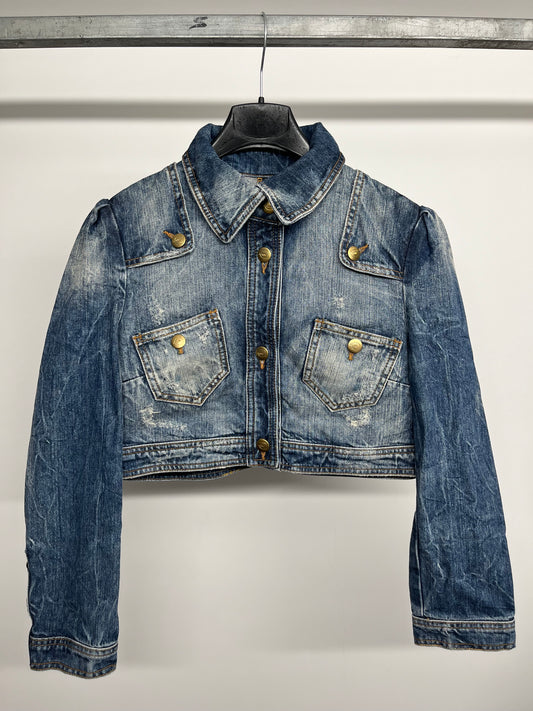 Giubbotto di jeans Just Cavalli (crop)