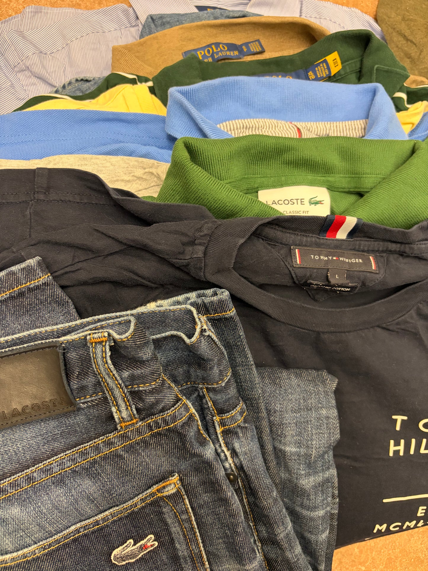 Shop Boxes Mix TOMMY-RALPH-LACOSTE 15pz
