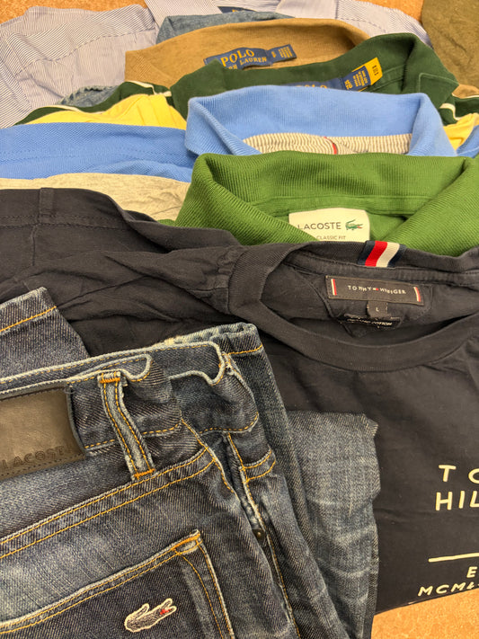 Shop Boxes Mix TOMMY-RALPH-LACOSTE 15pz