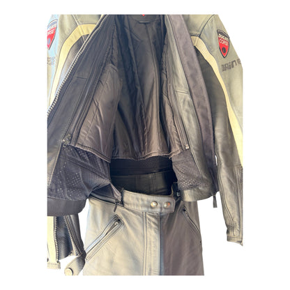 Giacca e Pantalone Dainese da moto con protezioni taglia 46