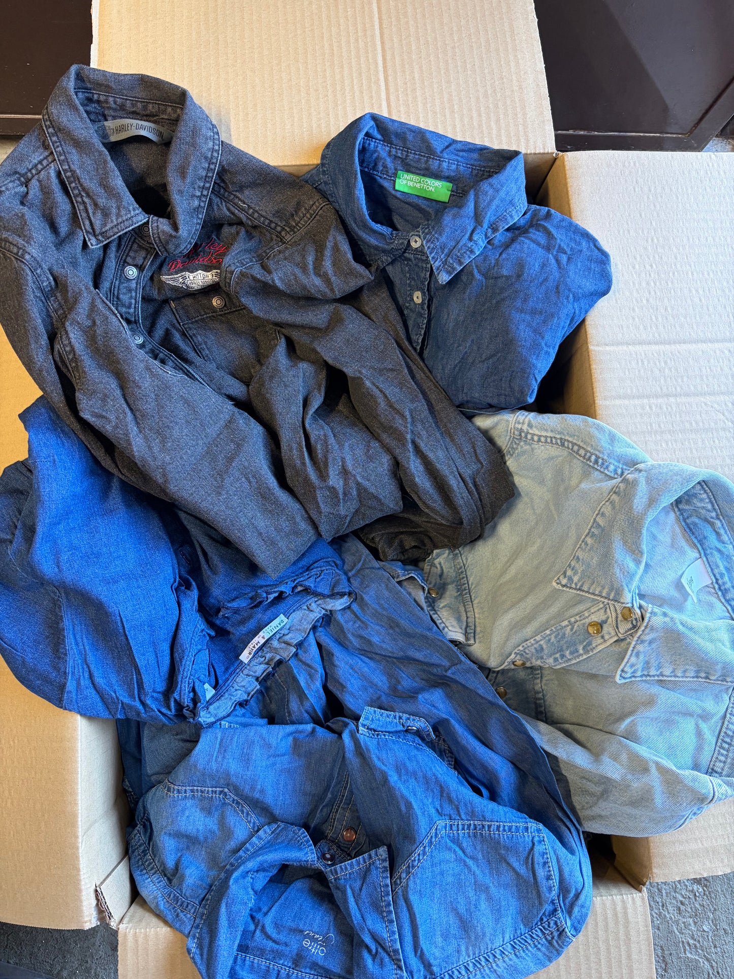 Shop boxes Camicie DENIM