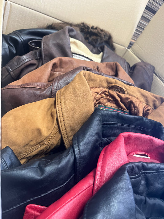 SHOP BOXES - JACKET LEATHER
