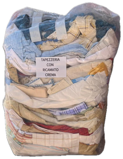 SHOP BALES - Tappezzeria con ricamato crema