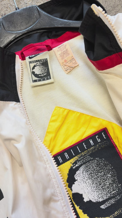 Giacca a vento vintage anni 90 Nike Challenge Court tennis zip retrò